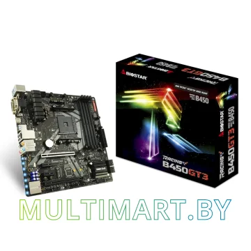 Материнская плата BIOSTAR B450GT3 Ver. 6.x картинка 4